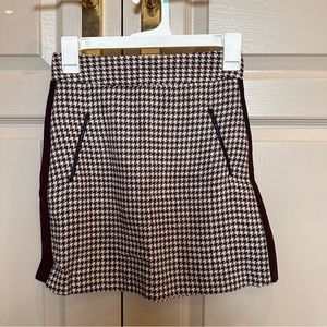 ZARA Houndstooth skirt
